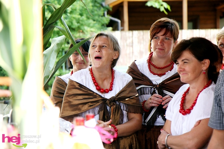 XIII Dożynki Województwa Podkarpackiego: korowód i uroczystosci na Gryfie - cz. II