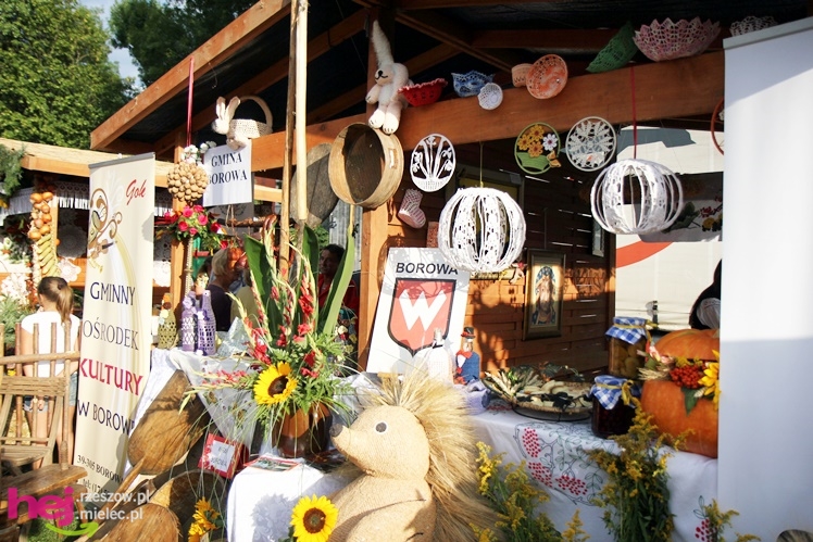 XIII Dożynki Województwa Podkarpackiego: korowód i uroczystosci na Gryfie - cz. II