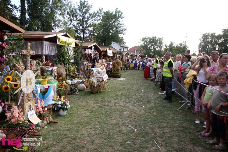 XIII Dożynki Województwa Podkarpackiego: korowód i uroczystosci na Gryfie - cz. II