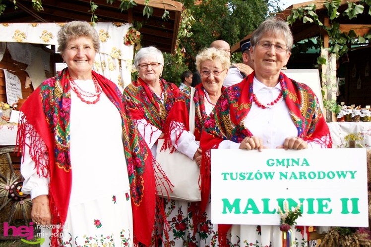 XIII Dożynki Województwa Podkarpackiego: korowód i uroczystosci na Gryfie - cz. II