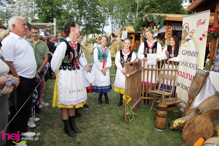 XIII Dożynki Województwa Podkarpackiego: korowód i uroczystosci na Gryfie - cz. II