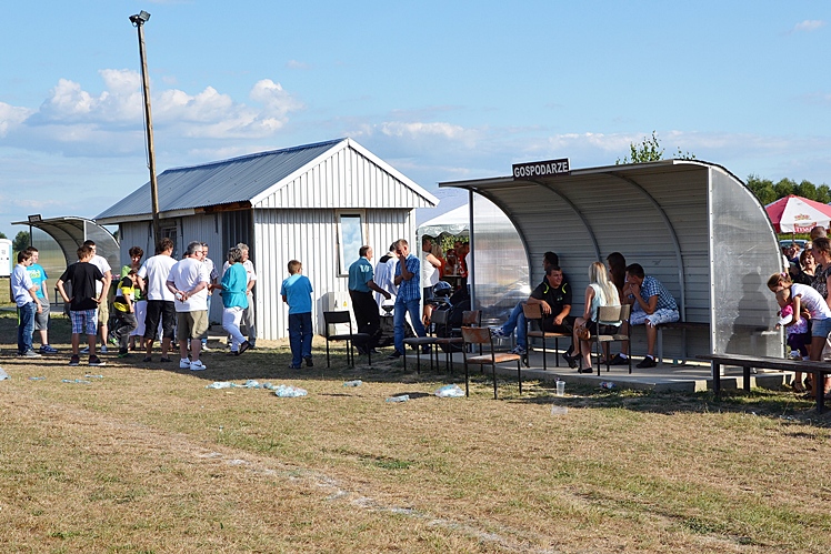 Otwarcie boiska piłkarskiego w Rudzie