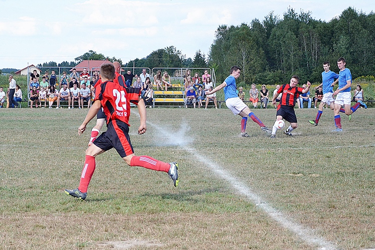 Otwarcie boiska piłkarskiego w Rudzie