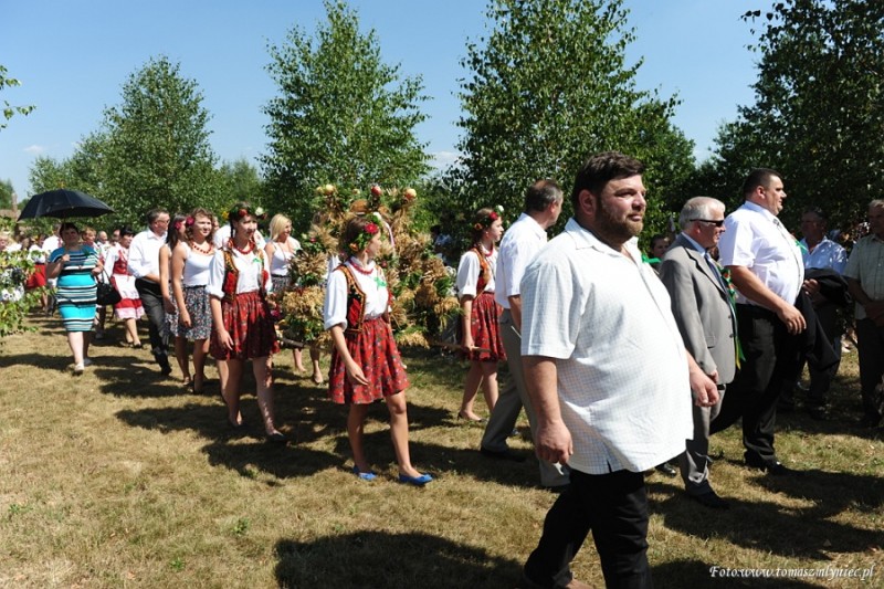Gmina Baranów Sandomierski świętowała udane plony w Dymitrowie Dużym