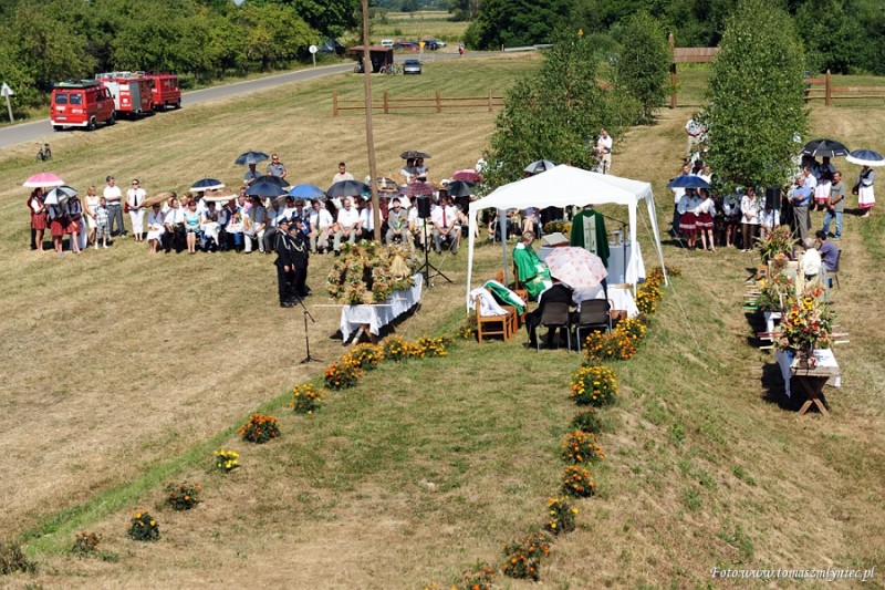 Gmina Baranów Sandomierski świętowała udane plony w Dymitrowie Dużym