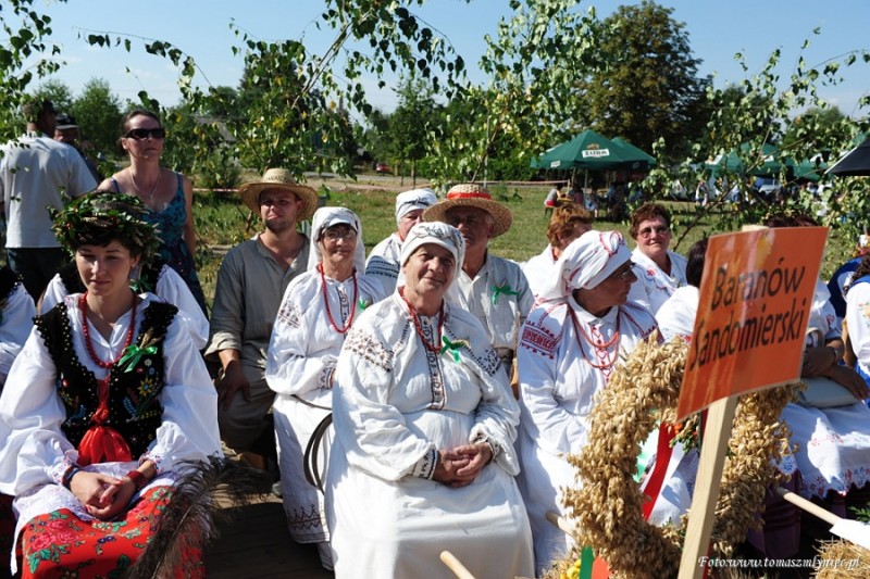Gmina Baranów Sandomierski świętowała udane plony w Dymitrowie Dużym