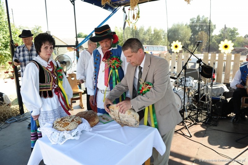 Gmina Baranów Sandomierski świętowała udane plony w Dymitrowie Dużym