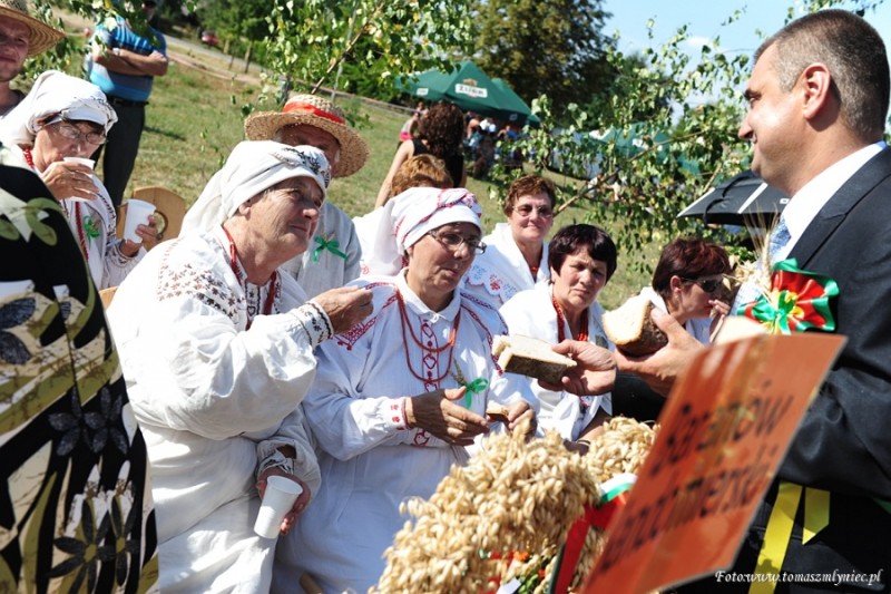 Gmina Baranów Sandomierski świętowała udane plony w Dymitrowie Dużym
