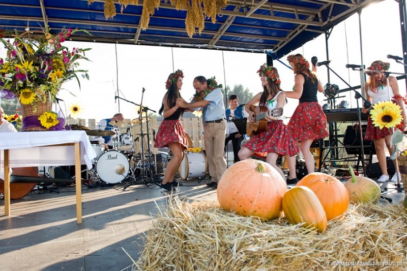 Gmina Baranów Sandomierski świętowała udane plony w Dymitrowie Dużym