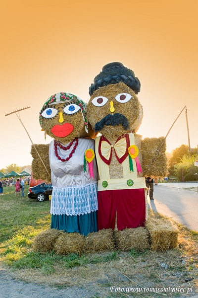 Gmina Baranów Sandomierski świętowała udane plony w Dymitrowie Dużym