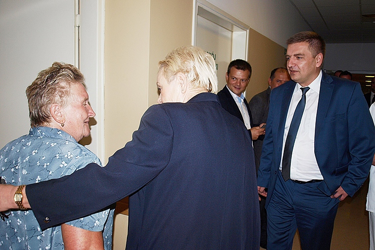 Minister Zdrowia odwiedził Szpital Powiatowy w Mielcu i mieleckie pogotowie ratunkowe