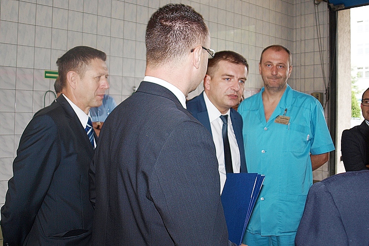Minister Zdrowia odwiedził Szpital Powiatowy w Mielcu i mieleckie pogotowie ratunkowe