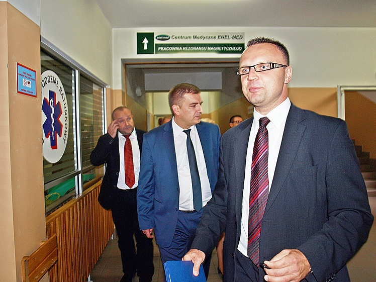 Minister Zdrowia odwiedził Szpital Powiatowy w Mielcu i mieleckie pogotowie ratunkowe