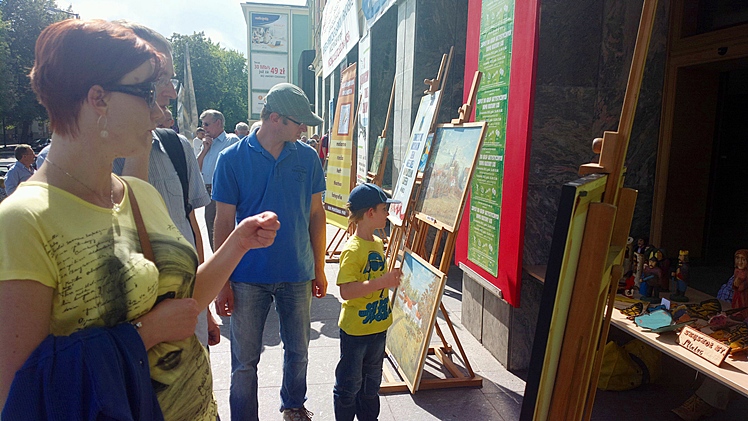 Mieleccy artyści przy okazji Dni Mielca wystawili swoje prace
