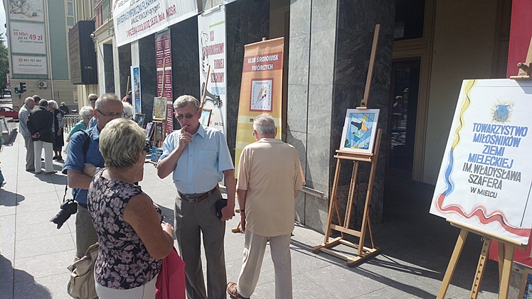 Mieleccy artyści przy okazji Dni Mielca wystawili swoje prace