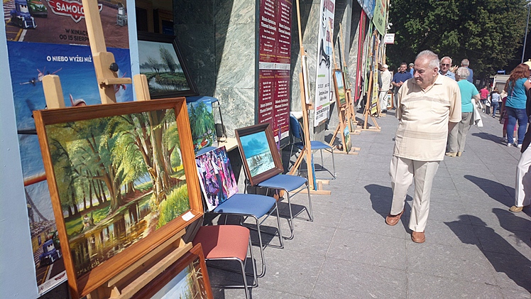 Mieleccy artyści przy okazji Dni Mielca wystawili swoje prace