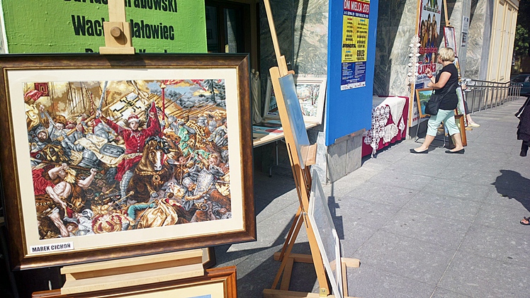 Mieleccy artyści przy okazji Dni Mielca wystawili swoje prace