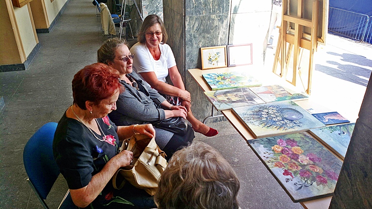 Mieleccy artyści przy okazji Dni Mielca wystawili swoje prace