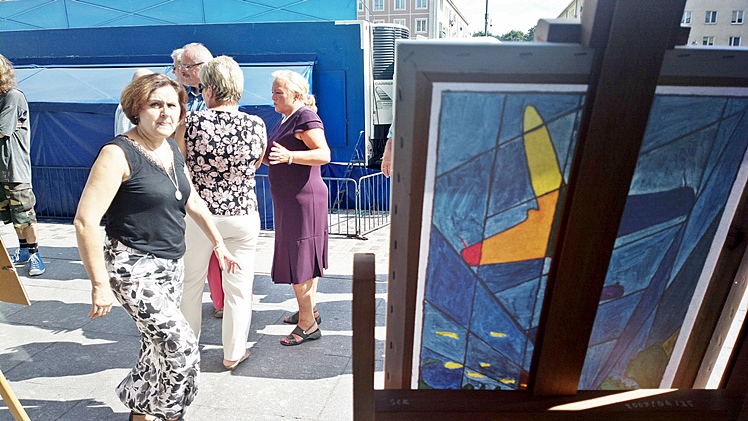 Mieleccy artyści przy okazji Dni Mielca wystawili swoje prace