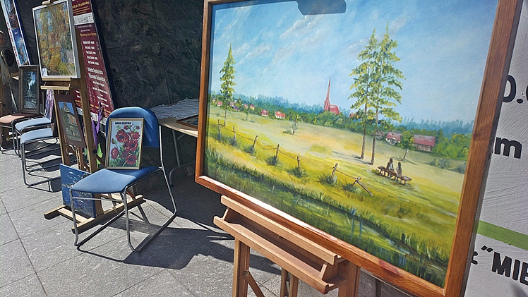 Mieleccy artyści przy okazji Dni Mielca wystawili swoje prace