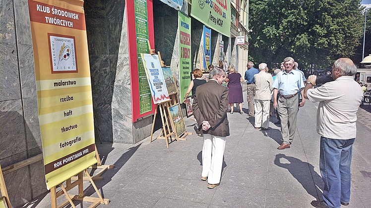 Mieleccy artyści przy okazji Dni Mielca wystawili swoje prace