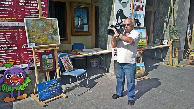 Mieleccy artyści przy okazji Dni Mielca wystawili swoje prace