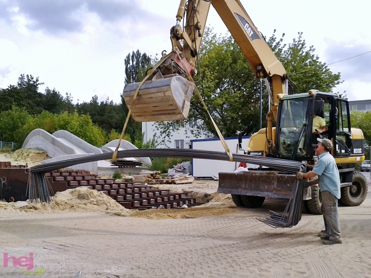 Trwa rewitalizacja Góry Cyranowskiej. Stan robót - sierpień 2013