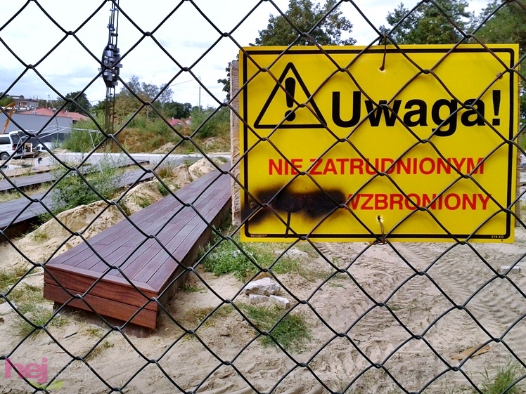 Trwa rewitalizacja Góry Cyranowskiej. Stan robót - sierpień 2013