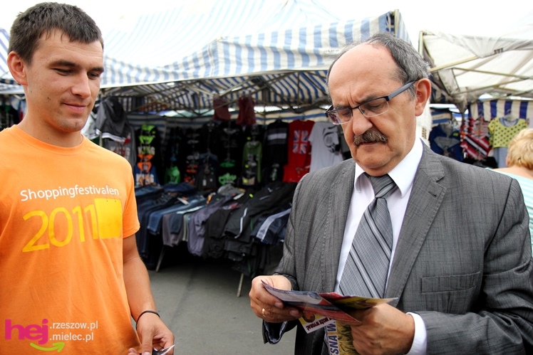 Przedwyborcza sobota w Mielcu: przyjechał klub parlamentarny PiS