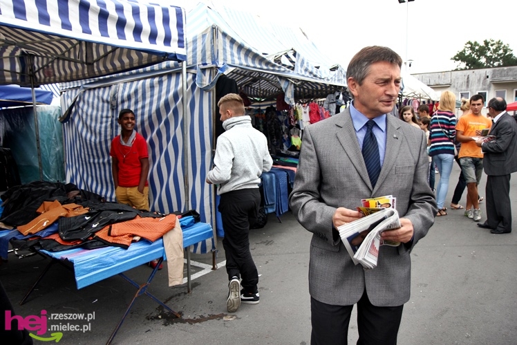Przedwyborcza sobota w Mielcu: przyjechał klub parlamentarny PiS