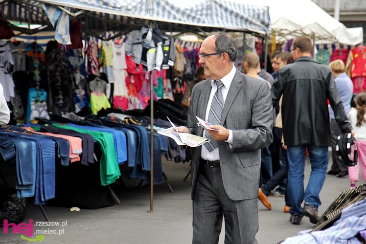 Przedwyborcza sobota w Mielcu: przyjechał klub parlamentarny PiS