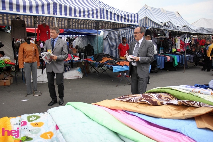 Przedwyborcza sobota w Mielcu: przyjechał klub parlamentarny PiS