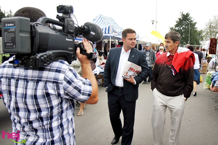 Przedwyborcza sobota w Mielcu: przyjechał klub parlamentarny PiS