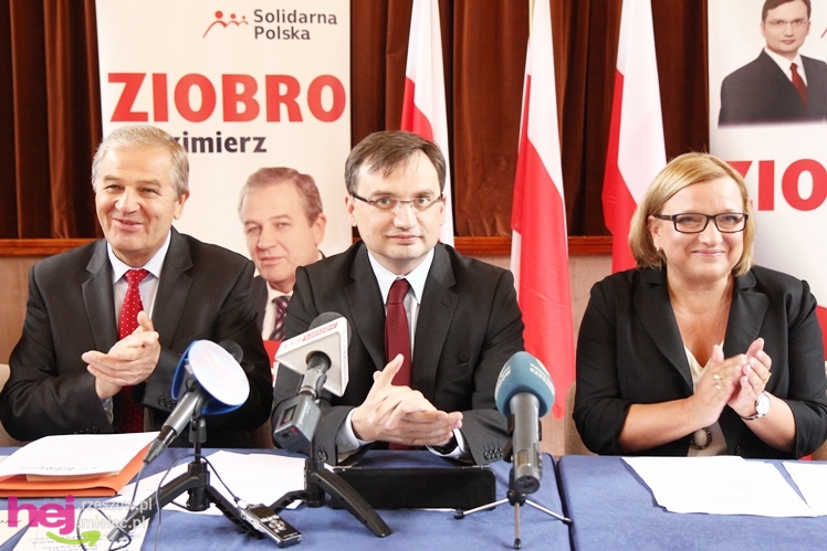 Przedwyborcza sobota w Mielcu: przyjechał klub parlamentarny Solidarnej Polski