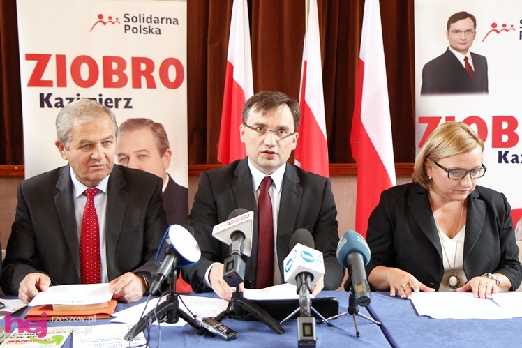 Przedwyborcza sobota w Mielcu: przyjechał klub parlamentarny Solidarnej Polski