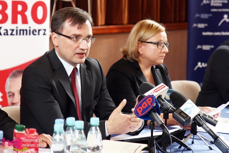 Przedwyborcza sobota w Mielcu: przyjechał klub parlamentarny Solidarnej Polski