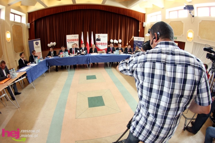 Przedwyborcza sobota w Mielcu: przyjechał klub parlamentarny Solidarnej Polski