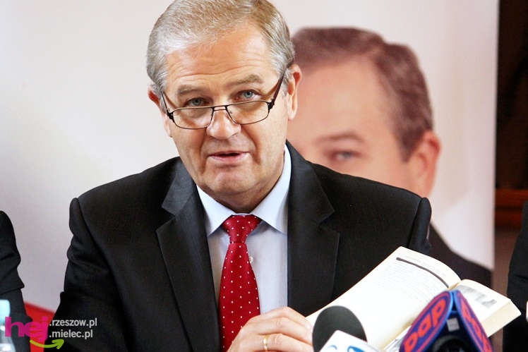 Przedwyborcza sobota w Mielcu: przyjechał klub parlamentarny Solidarnej Polski