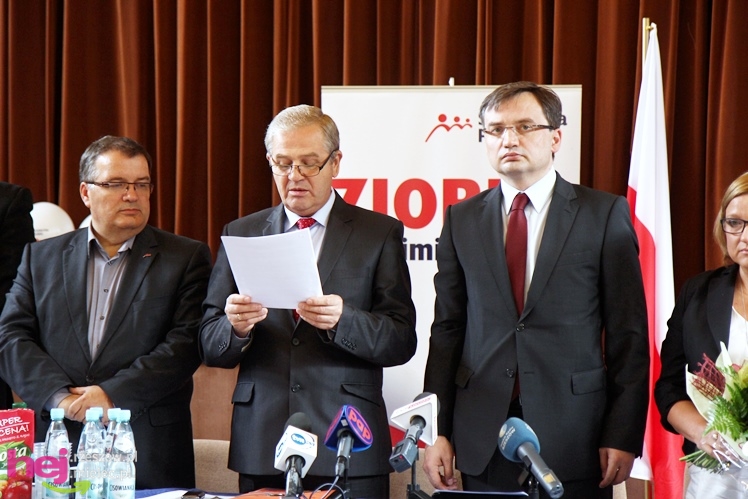 Przedwyborcza sobota w Mielcu: przyjechał klub parlamentarny Solidarnej Polski