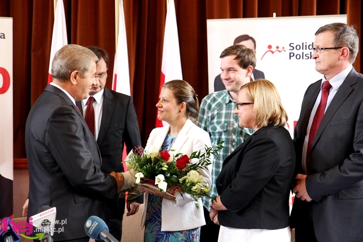 Przedwyborcza sobota w Mielcu: przyjechał klub parlamentarny Solidarnej Polski
