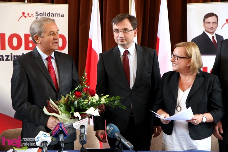 Przedwyborcza sobota w Mielcu: przyjechał klub parlamentarny Solidarnej Polski