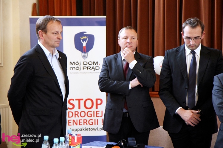 Przedwyborcza sobota w Mielcu: przyjechał klub parlamentarny Solidarnej Polski