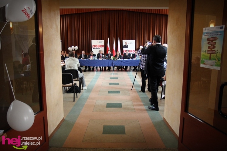 Przedwyborcza sobota w Mielcu: przyjechał klub parlamentarny Solidarnej Polski