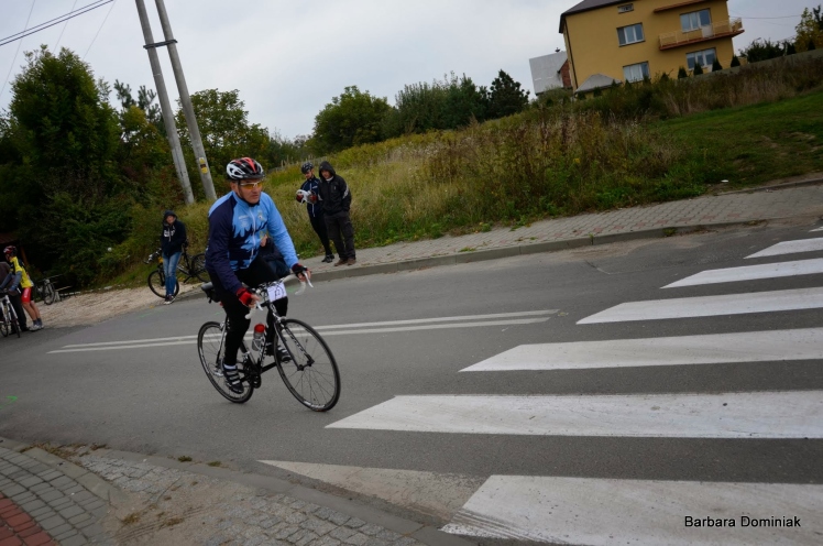Mielczanie na zawodach rowerowej jazdy na czas w Dębicy