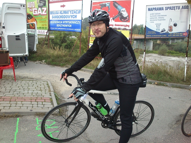 Mielczanie na zawodach rowerowej jazdy na czas w Dębicy