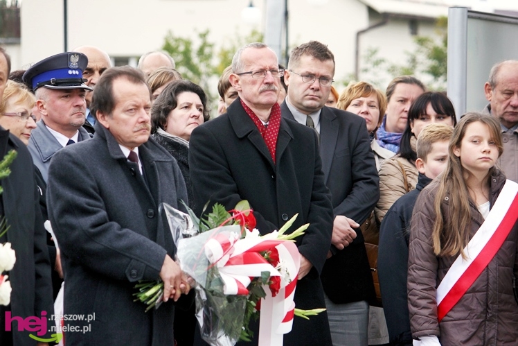 Odsłonięcie obelisku poświęconego Franciszkowi Krempie w Padwi Narodowej