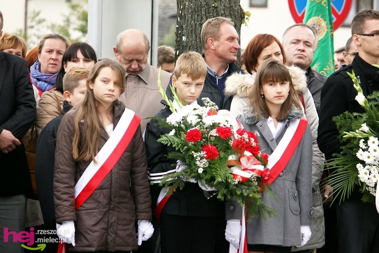 Odsłonięcie obelisku poświęconego Franciszkowi Krempie w Padwi Narodowej