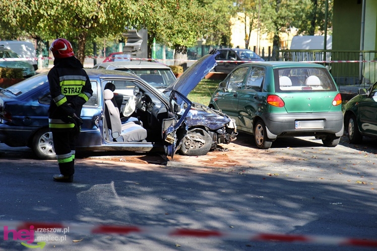 Groźne zderzenie na skrzyżowaniu Grunwaldzkiej z Kusocińskiego