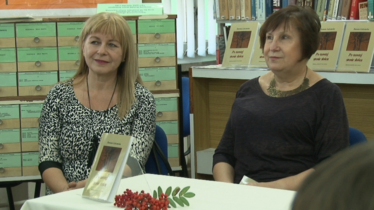 Promocja tomiku poezji ?Po tamtej stronie słońca? Danuty Łakomskiej