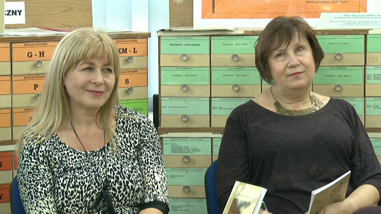 Promocja tomiku poezji ?Po tamtej stronie słońca? Danuty Łakomskiej